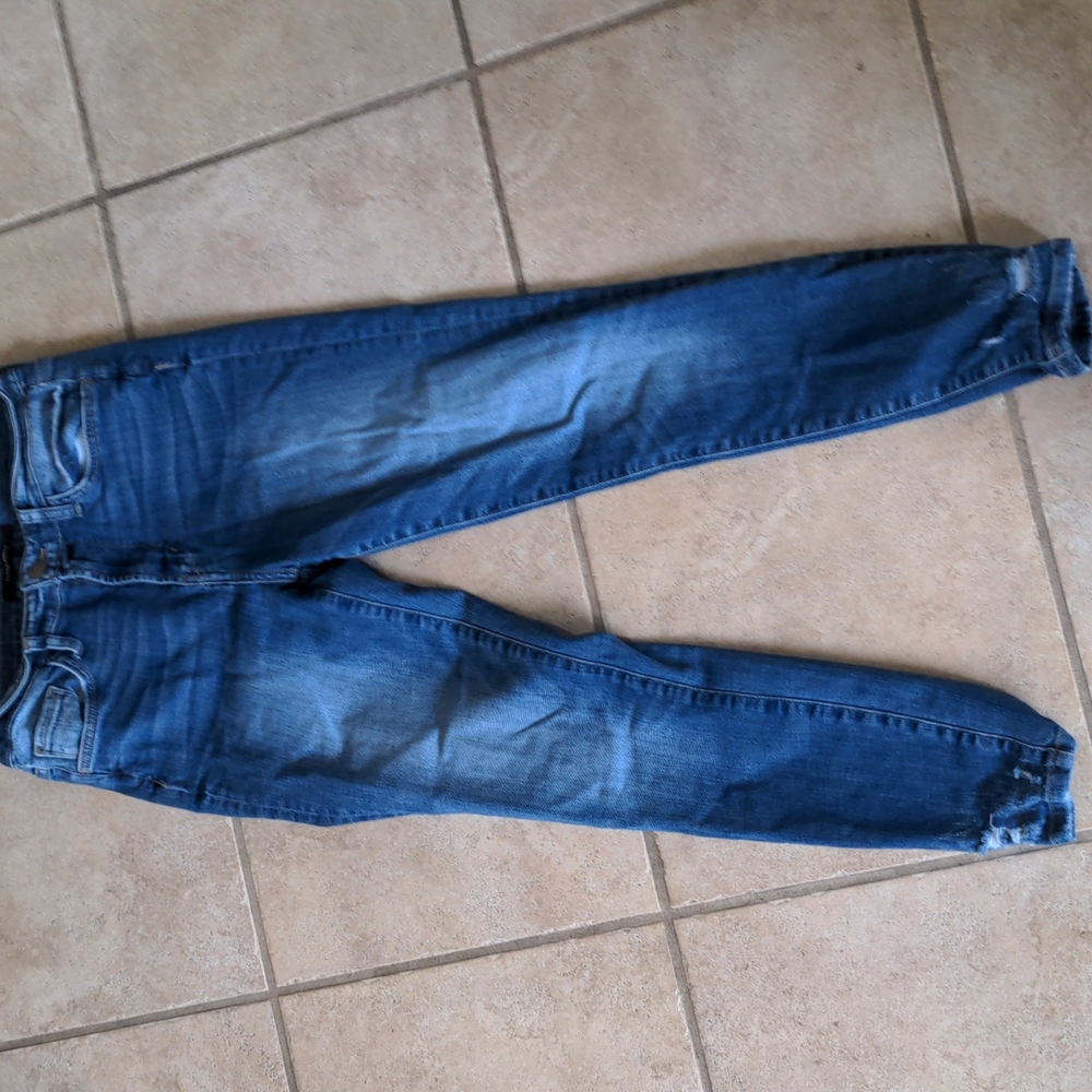 Flying monkey high rise ankle skinny